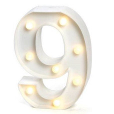Número Luminoso 9 - 001851